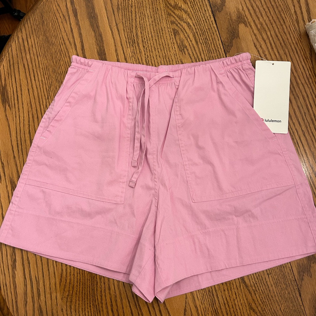 Lululemon Athletica Pink Athletic Shorts